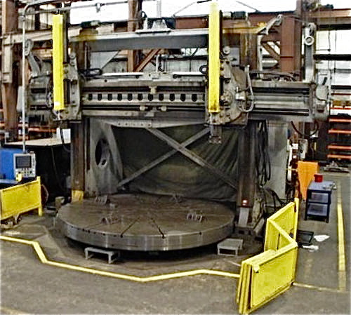 168" NILES ... VERTICAL BORING MILL